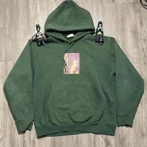 Obey Forest Green Graphic Hoodie - Like New - Size M